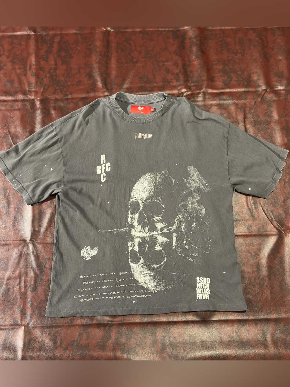 Darc Sport x Civil Regime Roses While We’re Here Size XL